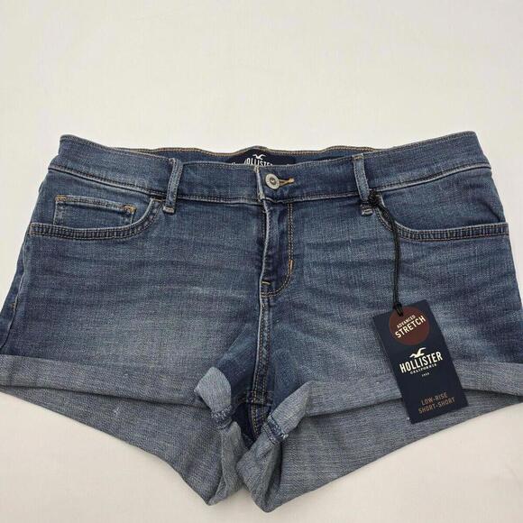 Hollister Advanced Stretch 11 Low Rise New‎ Short Short W30 Fitted 2-in (76-5) - Picture 1 of 10
